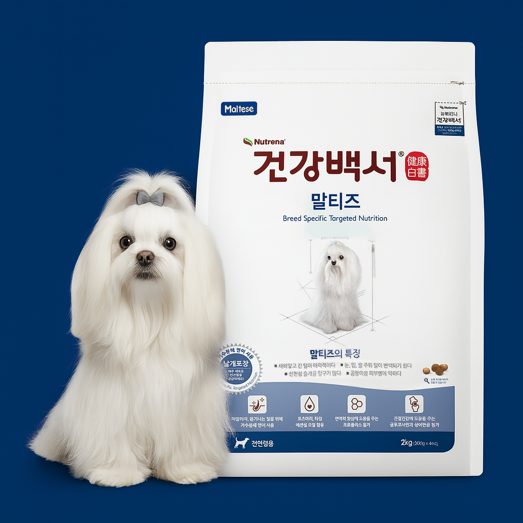 건강백서 말티즈, 2kg, 1개 - 상품 이미지