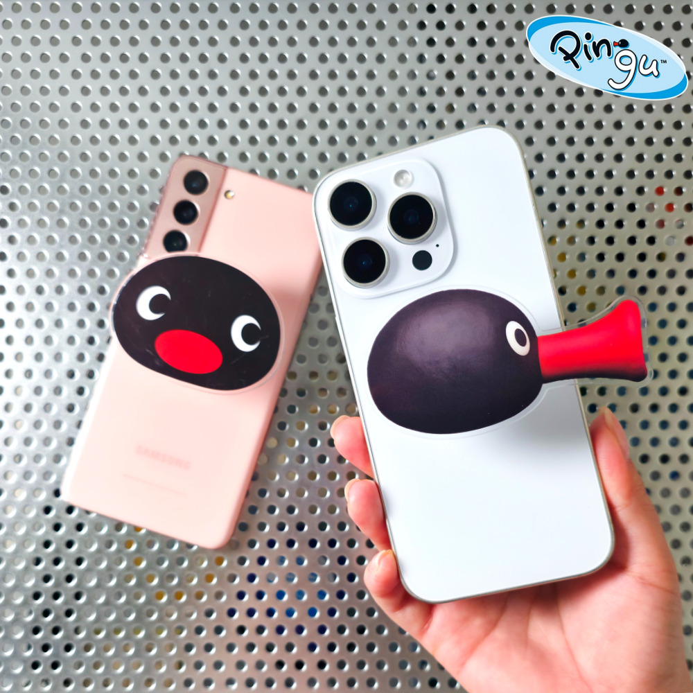 핑구 스마트톡 그립 톡홀더 핸드폰 아크릴 눗눗 핑구얼굴 팝업 캐릭터 모바일홀더