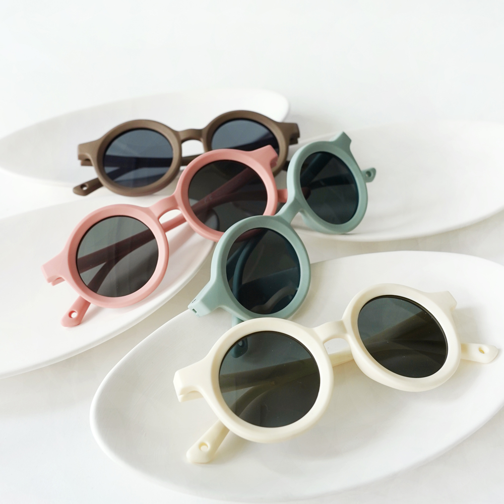 키저스 젤리오 유아 소프트 실리콘 선글라스 케이스 세트 바닐라빈 돌 백일 아기 선물