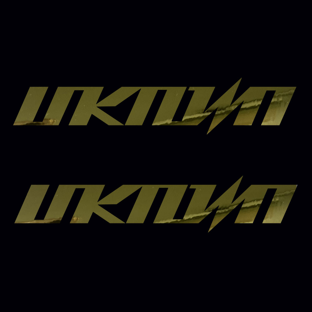 언노운 UNKNOWN 픽시 자전거 데칼 스티커  싱글 세트(1set 2개) - 상세 이미지 5