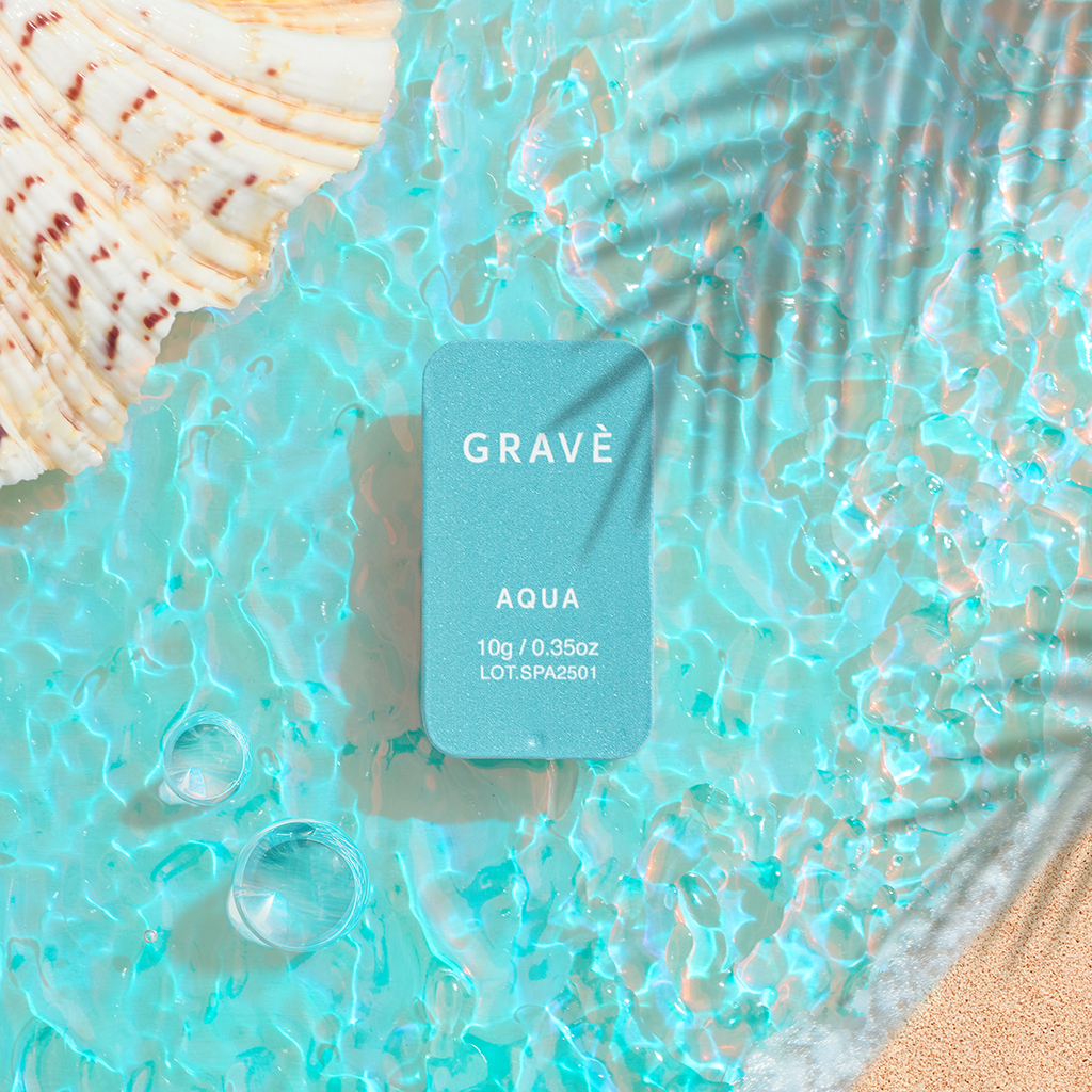 GRAVÉ 그라비 솔리드 퍼퓸 아쿠아, 10g, 1개 - 상품 이미지
