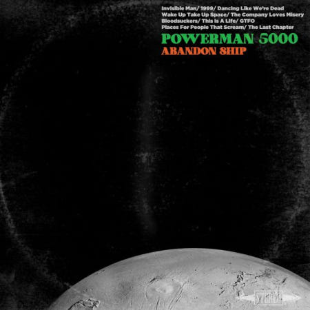 [해외](수입 LP) Powerman 5000 Abandon Ship (Vinyl) 12 Album Coloured Vinyl