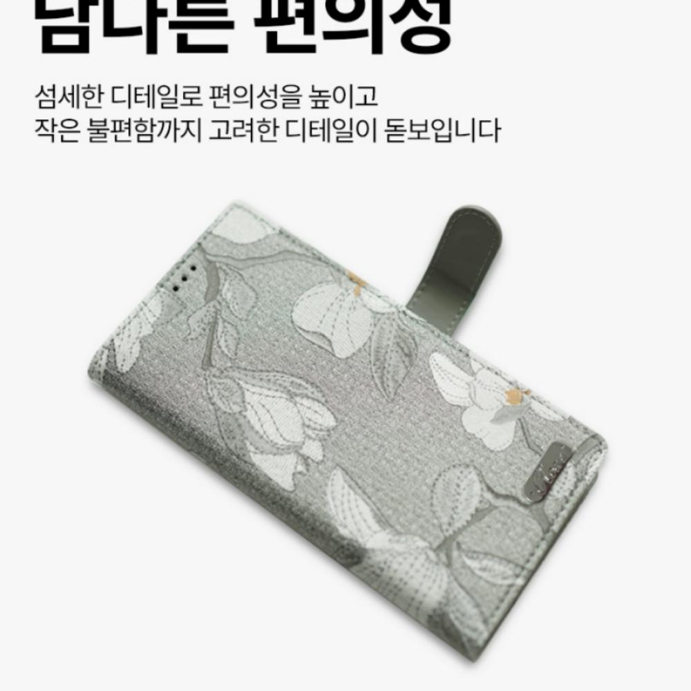 카드 지갑 케이스 로어 릴리 베이지, 갤럭시A35 SM-A356N - 상세 이미지 5