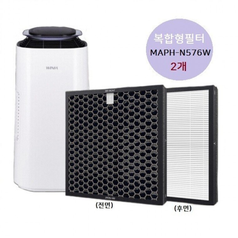 위니아 필터 호환 2개장착모델 좋은 품질 MAPH-R575W 국내산 - 상품 이미지
