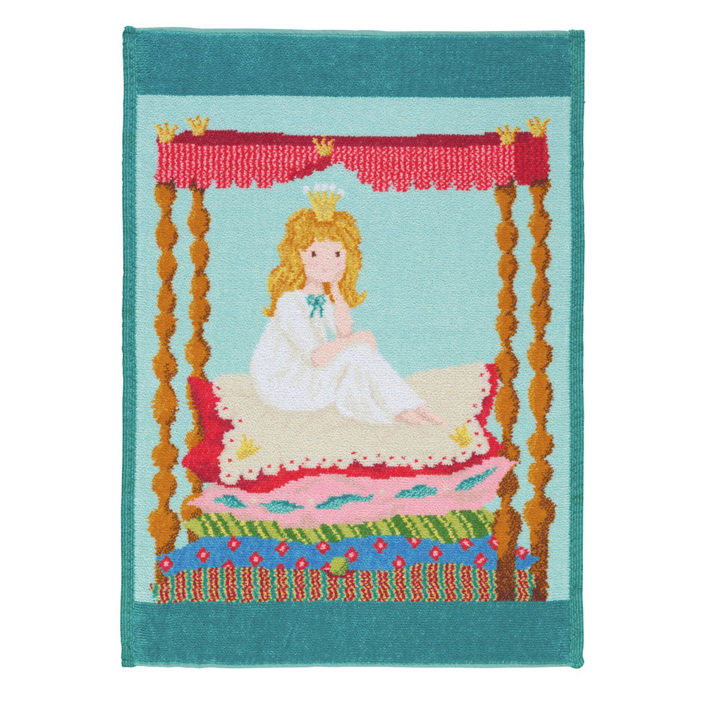 훼이라 완두콩 위의 공주 핸드타월 37x50cm 독일직수입 부드럽고 먼지없는 프리미엄 수건