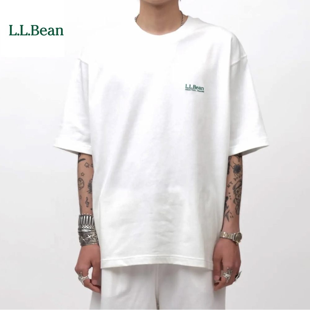 엘엘빈 L.L.Bean 유니온 쇼츠 슬리브 반팔 티셔츠 5275-0038 - 상품 이미지
