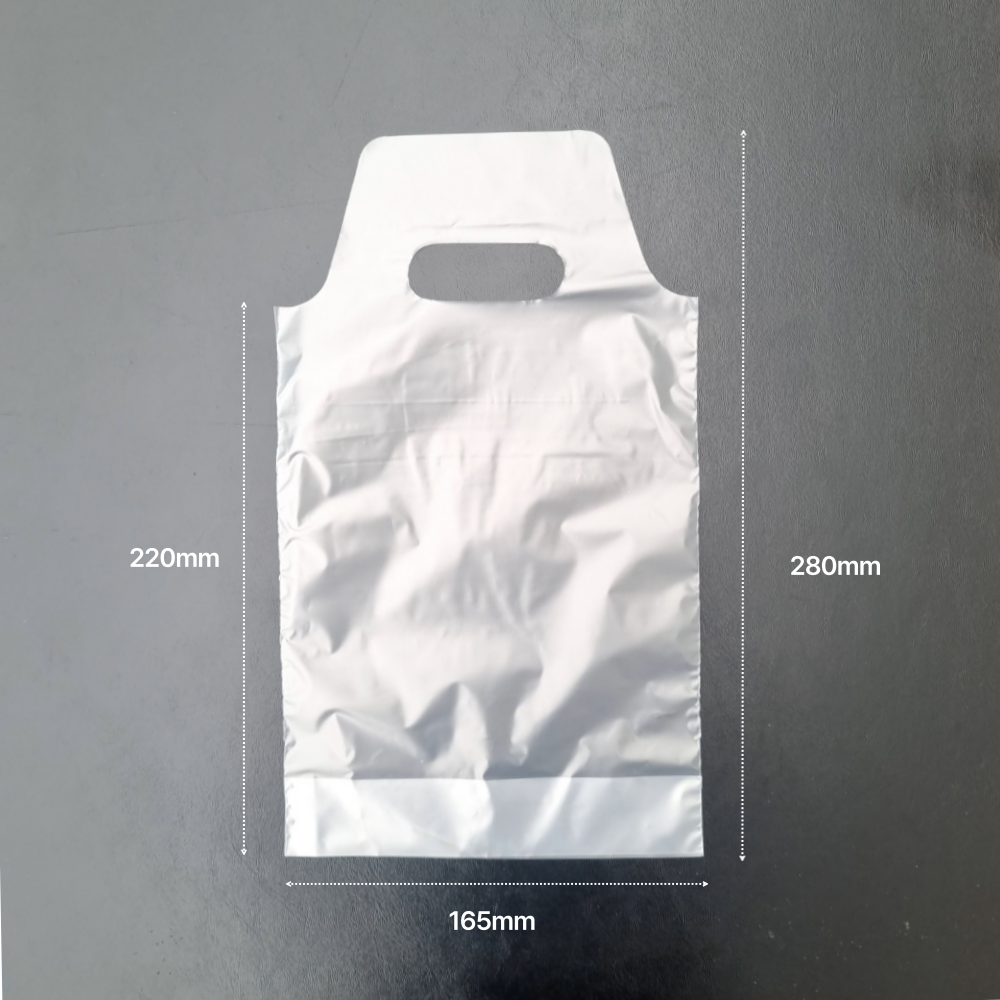 커피캐리어 1구 200매 커피 음료 포장 컵 캐리어 비닐 배달 테이크아웃 - 상세 이미지 4