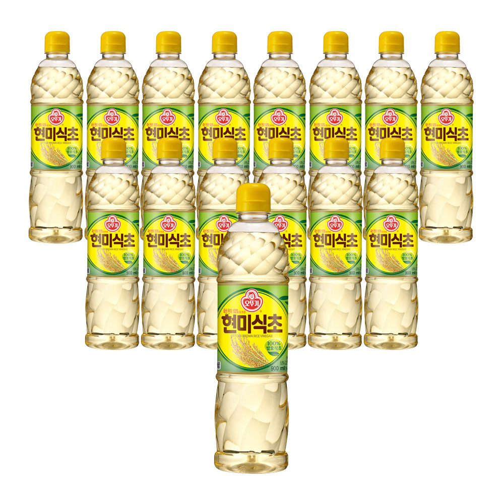 오뚜기 현미식초 900ml, 15개 - 상품 이미지