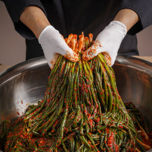 전주찬방 전국김치품평회 4회수상 국내산 파김치 1kg, 1개 맛있게 먹은 솔직 후기 - 상품 이미지 2