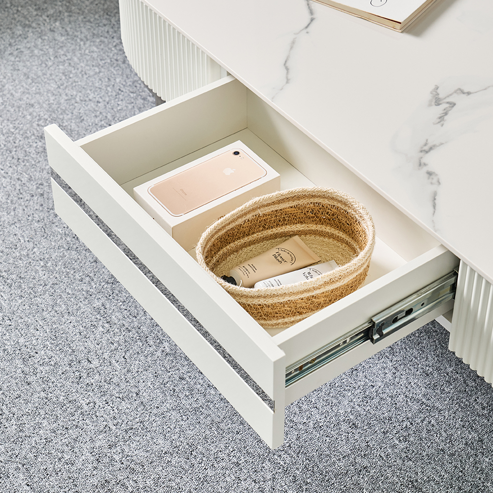 헤펜 1350 인테리어 좌식 낮은 커피 소파 세라믹 거실 테이블