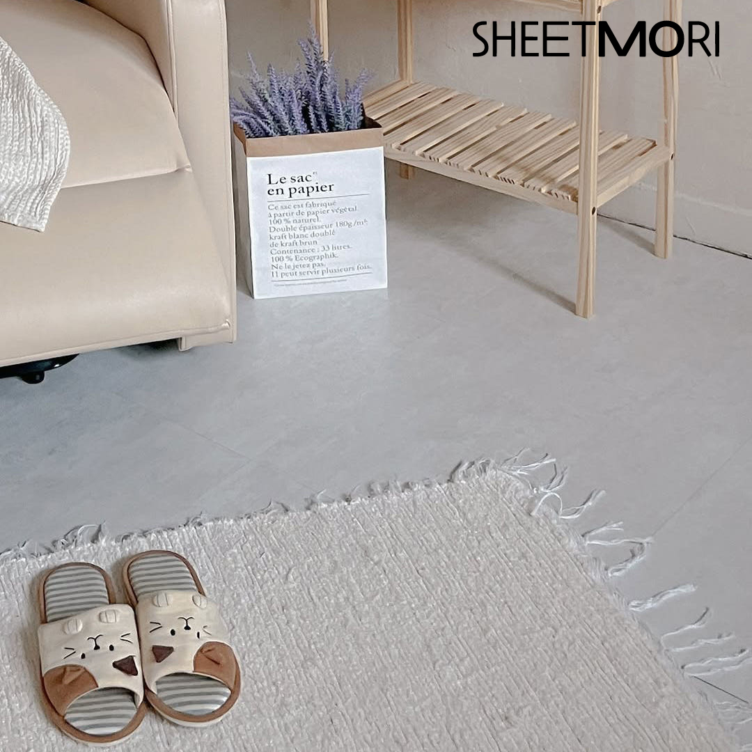 시트몰이 비접착식 데코타일 현관 바닥 베란다 타일 455x455x2mm, 소프트 스톤, 16장