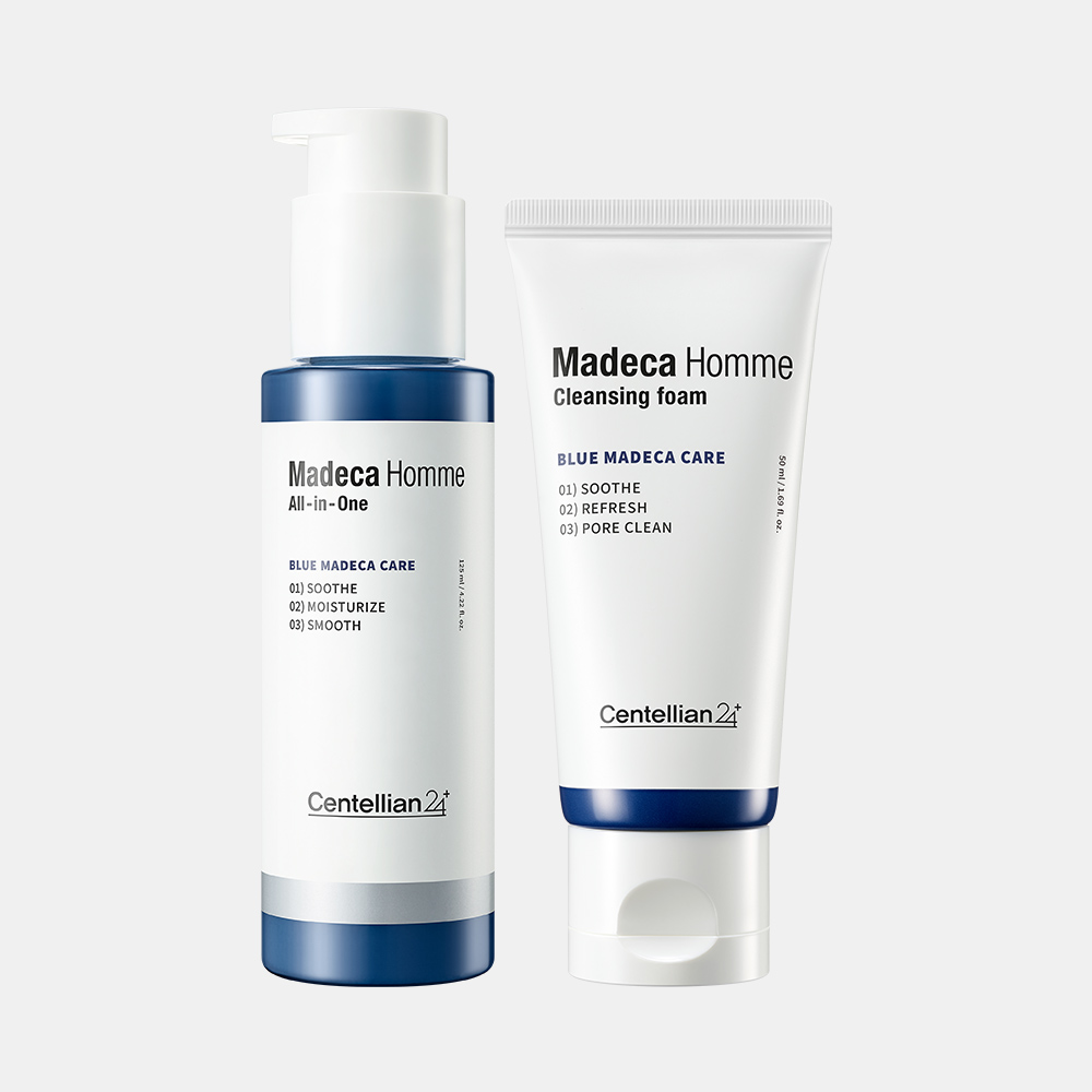 동국제약 센텔리안24 마데카 옴므 올인원 125ml + 옴므 클렌징폼 120ml - 메인 이미지
