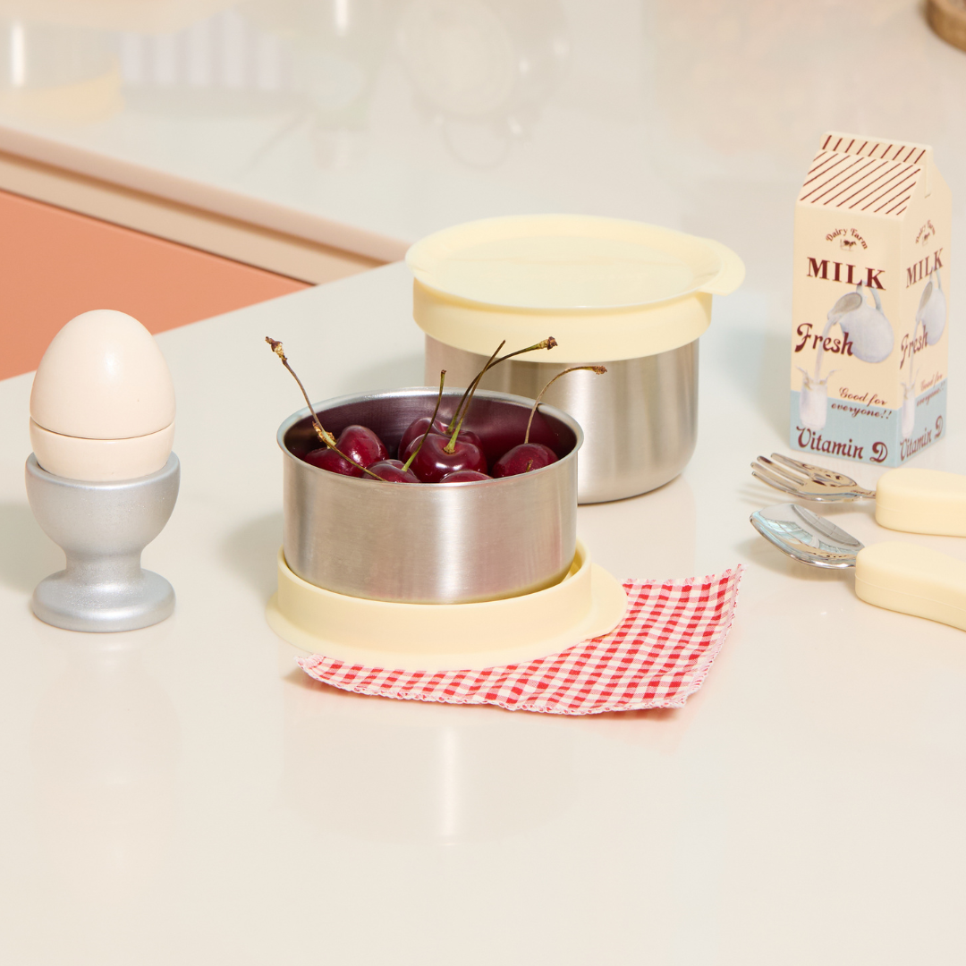 [SET/2종] 마미그래 스텐 멀티볼 2종 세트 이유식용기 밀폐용기 270ml - 상세 이미지 2