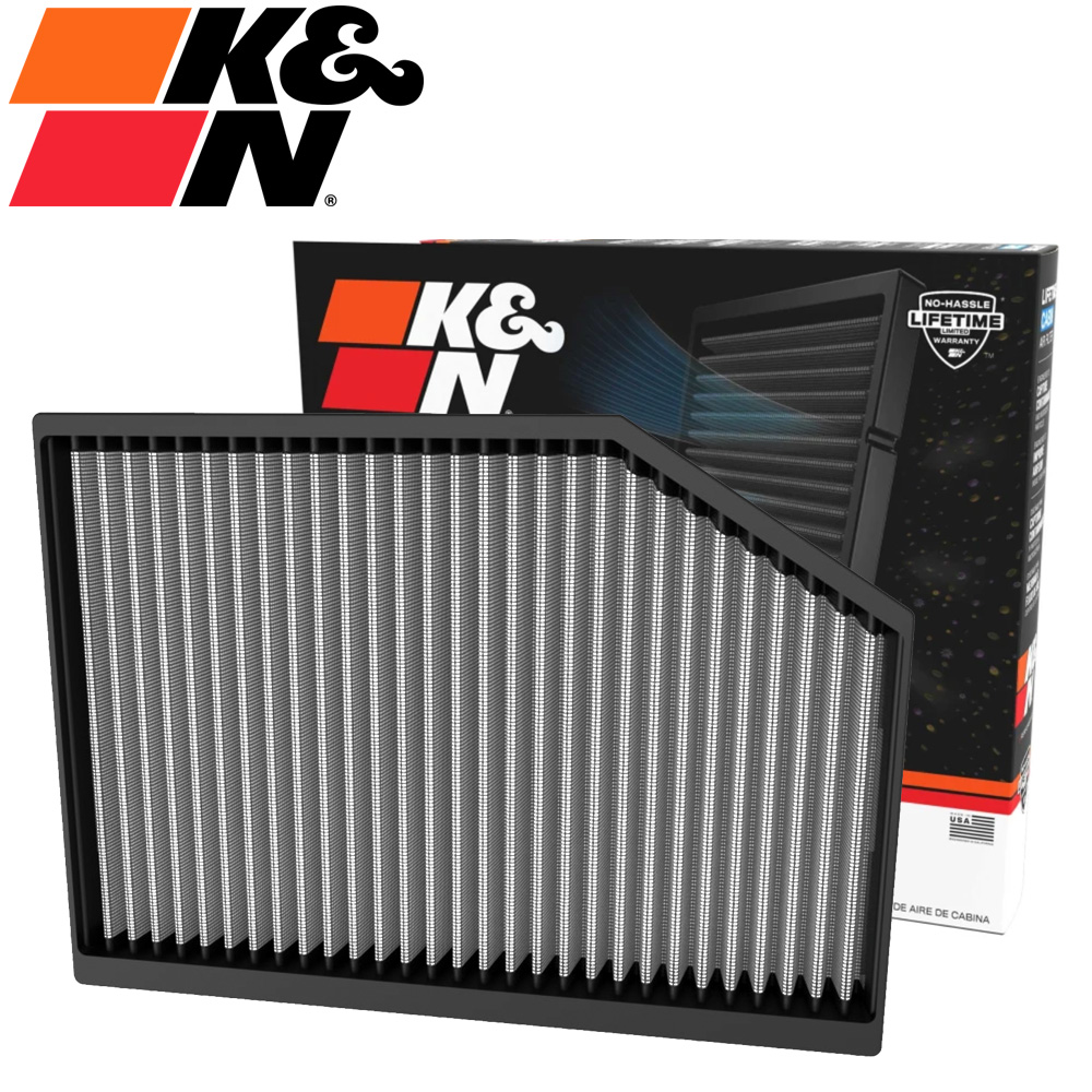 차량용 K&N VF3026 에어컨 필터 클리너 미세먼지 오염물질 제거 BMW M240i 320d 320i 420i M440i G20 G21 G22 G23 G26 G42 - 메인 이미지