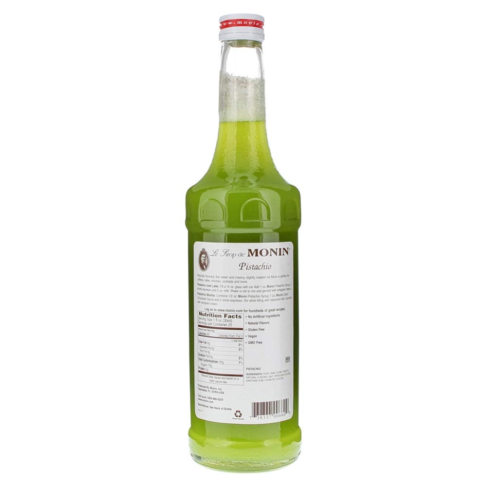 모닌 피스타치오 시럽 750ml 무첨가 글루텐 프리 - 상세 이미지 2