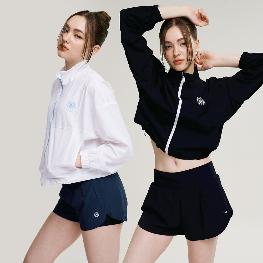 레이지비 LAZYBEE 여성 래쉬가드 크롭 집업 체형커버 수영복 비치웨어 빅사이즈 쿨터치 에어라이트 긴팔