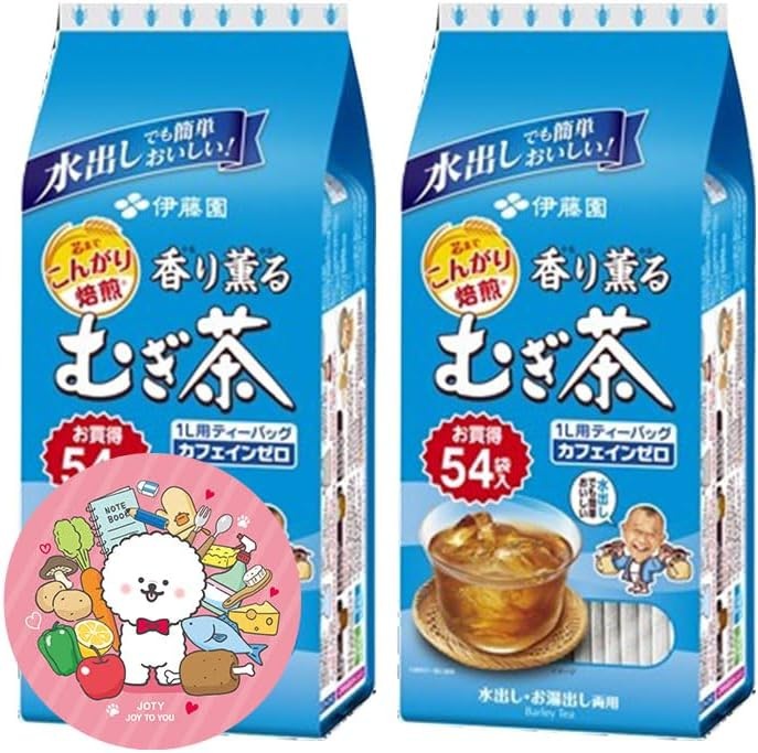 이토엔 오이오차 향이나는 무기차 티백 54개입 2개 - 상품 이미지