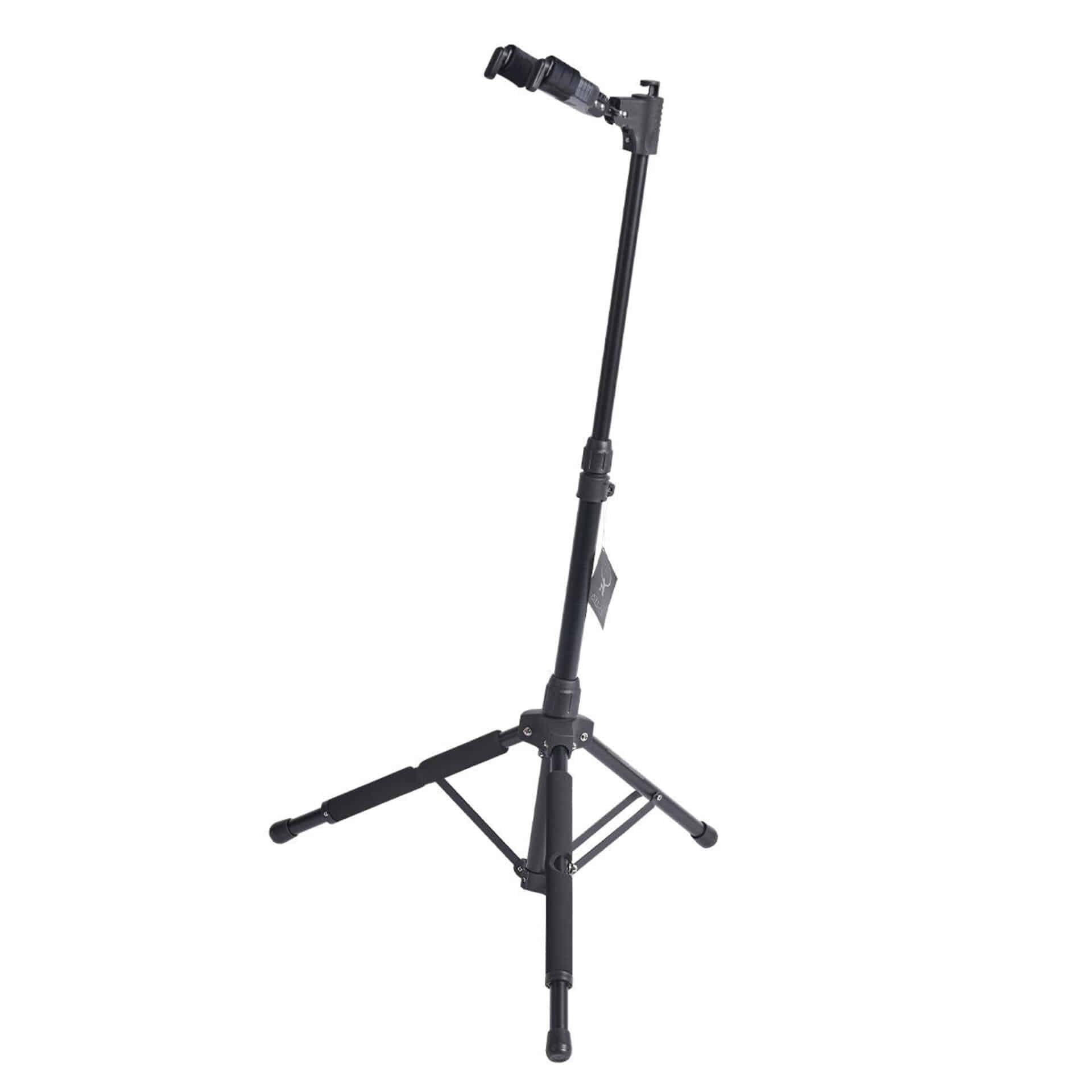 고퍼우드 기타거치대 일렉 베이스 기타 스탠드 오토락 높이조절 최대15kg GS-AEBY60 상품 이미지