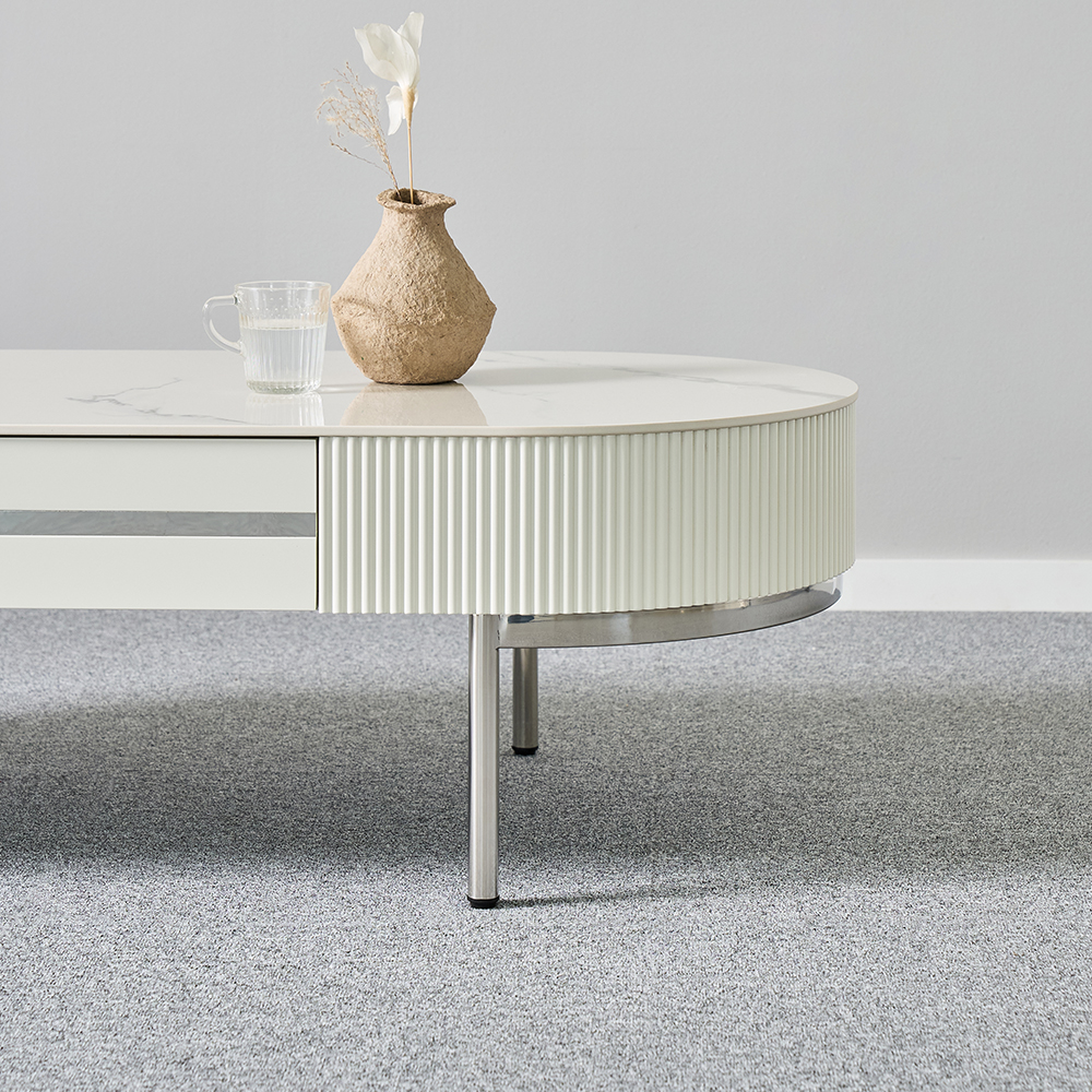 헤펜 1350 인테리어 좌식 낮은 커피 소파 세라믹 거실 테이블