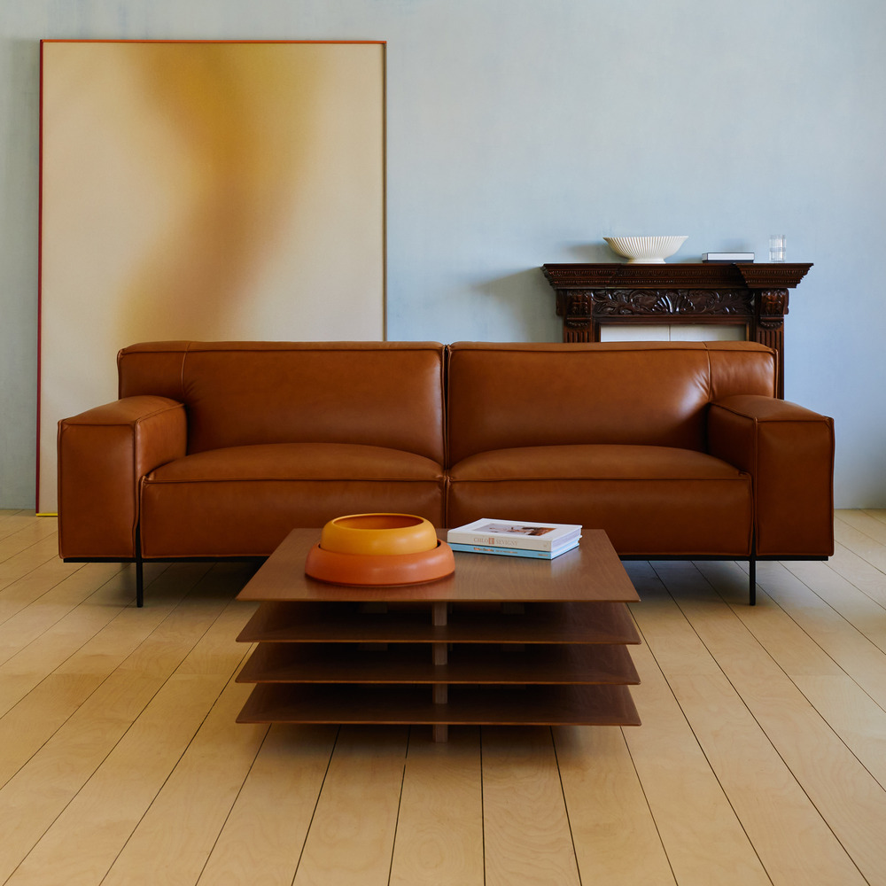 알로소 보눔 3인소파 가죽소파 (풀베이스, 오픈베이스, 모듈소파, 소프트프리모가죽)