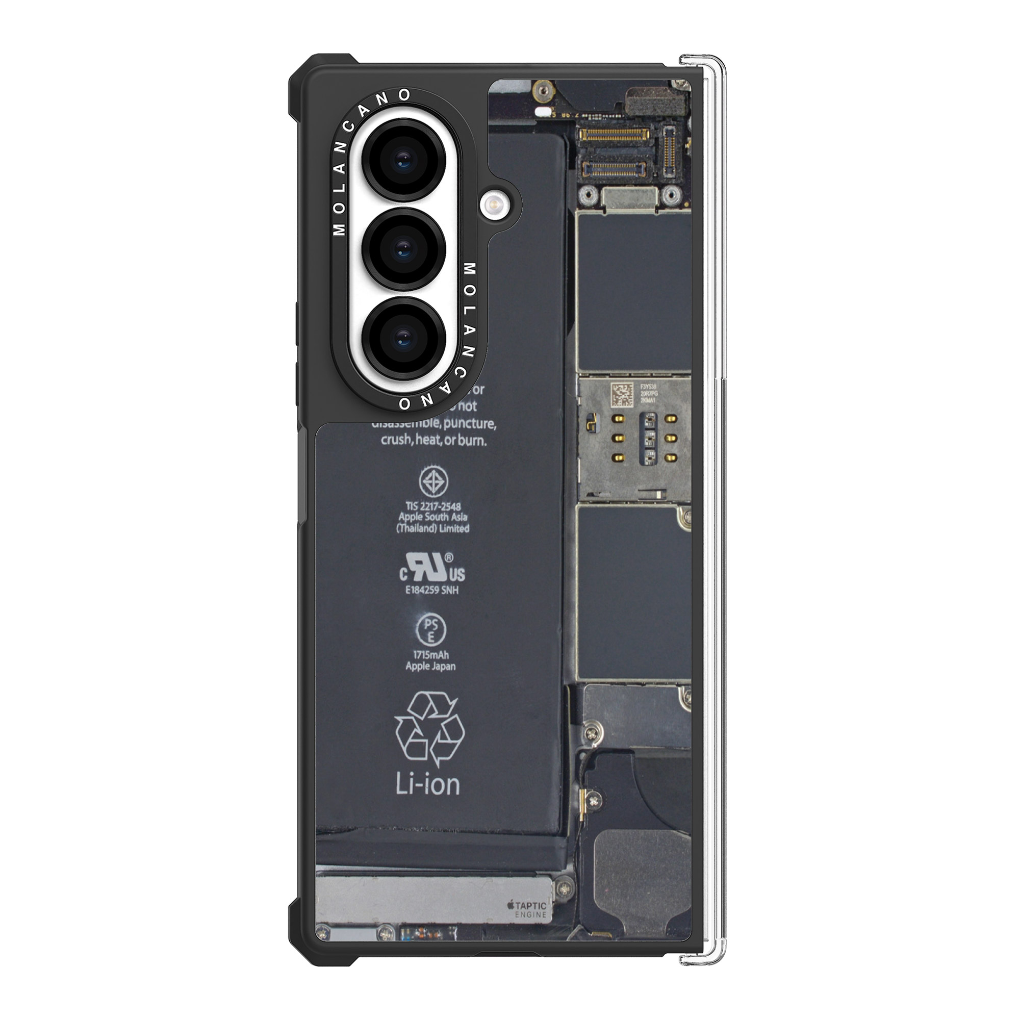 갤럭시 Z폴드7 임팩트 디자인 힌지 보호 휴대폰 케이스  라벨A - 상세 이미지 4