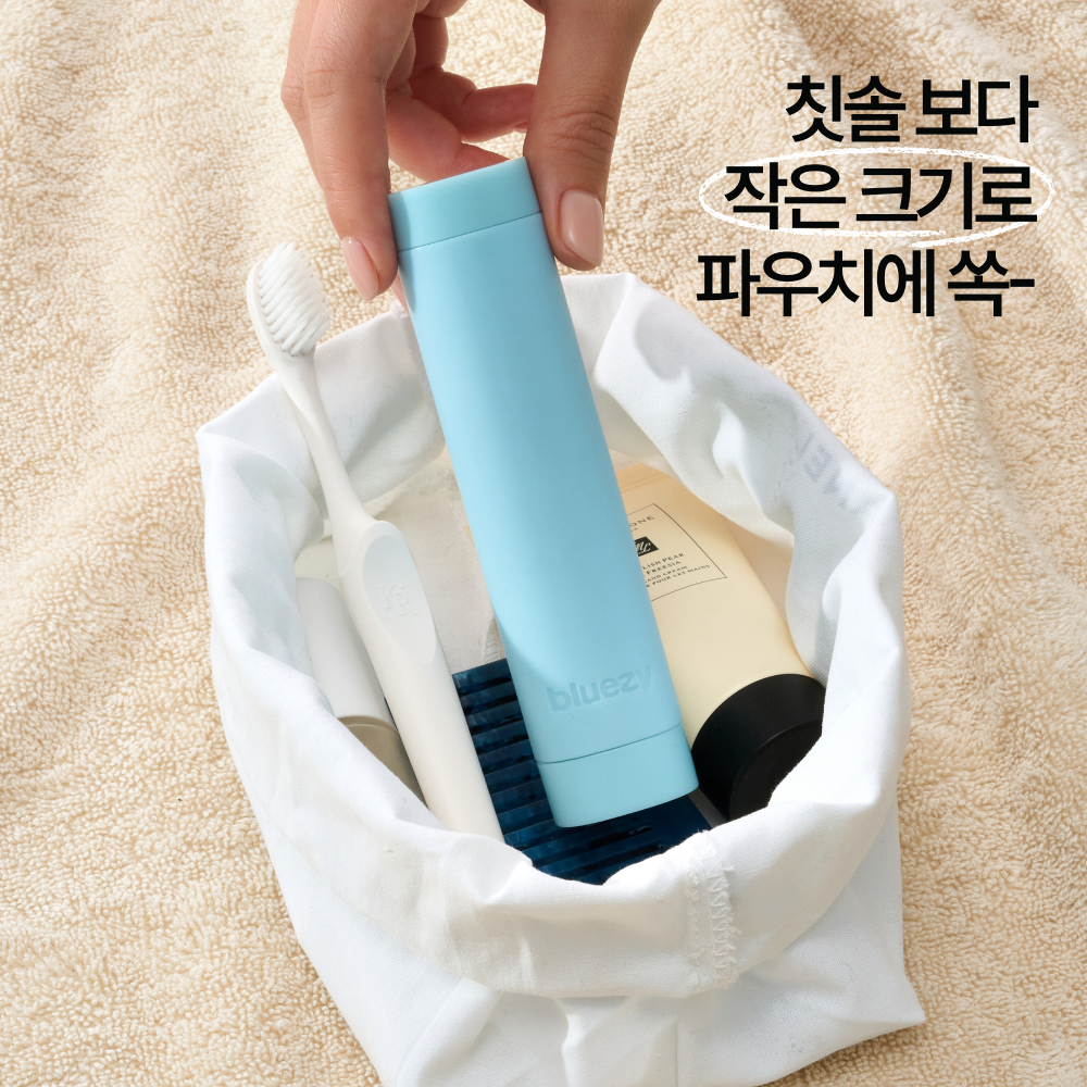 [Set] 블루지 2in1 여행용 샤워기 코어필터3ea 미니 석회 발리 유럽 나트랑 태국 이미지 6