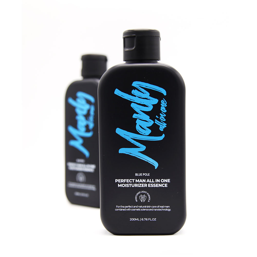 블루폴 남성 올인원 스킨케어 로션 모이스처라이저 에센스 200ml, 1개 - 상세 이미지 2