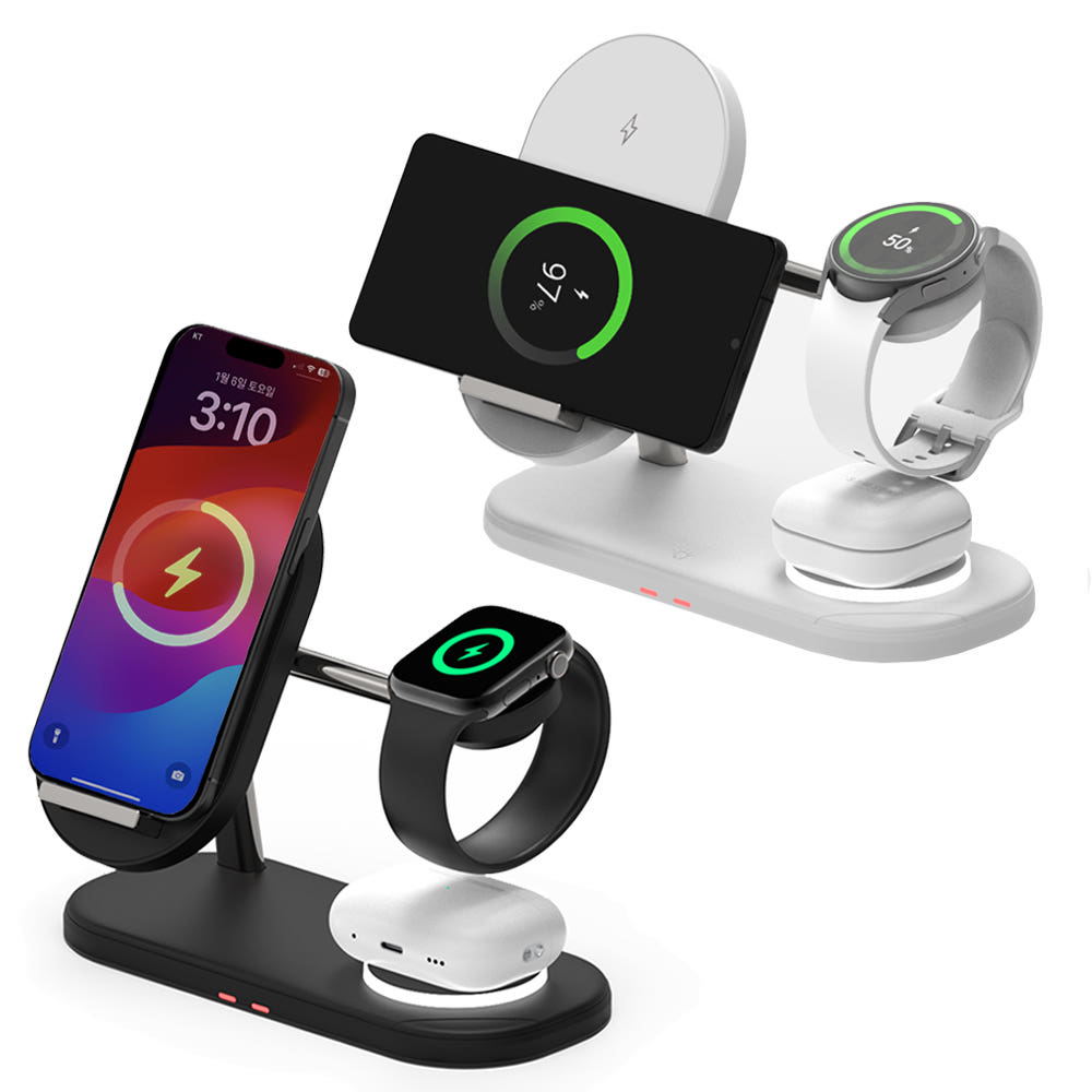 3in1 고속 무선 충전기