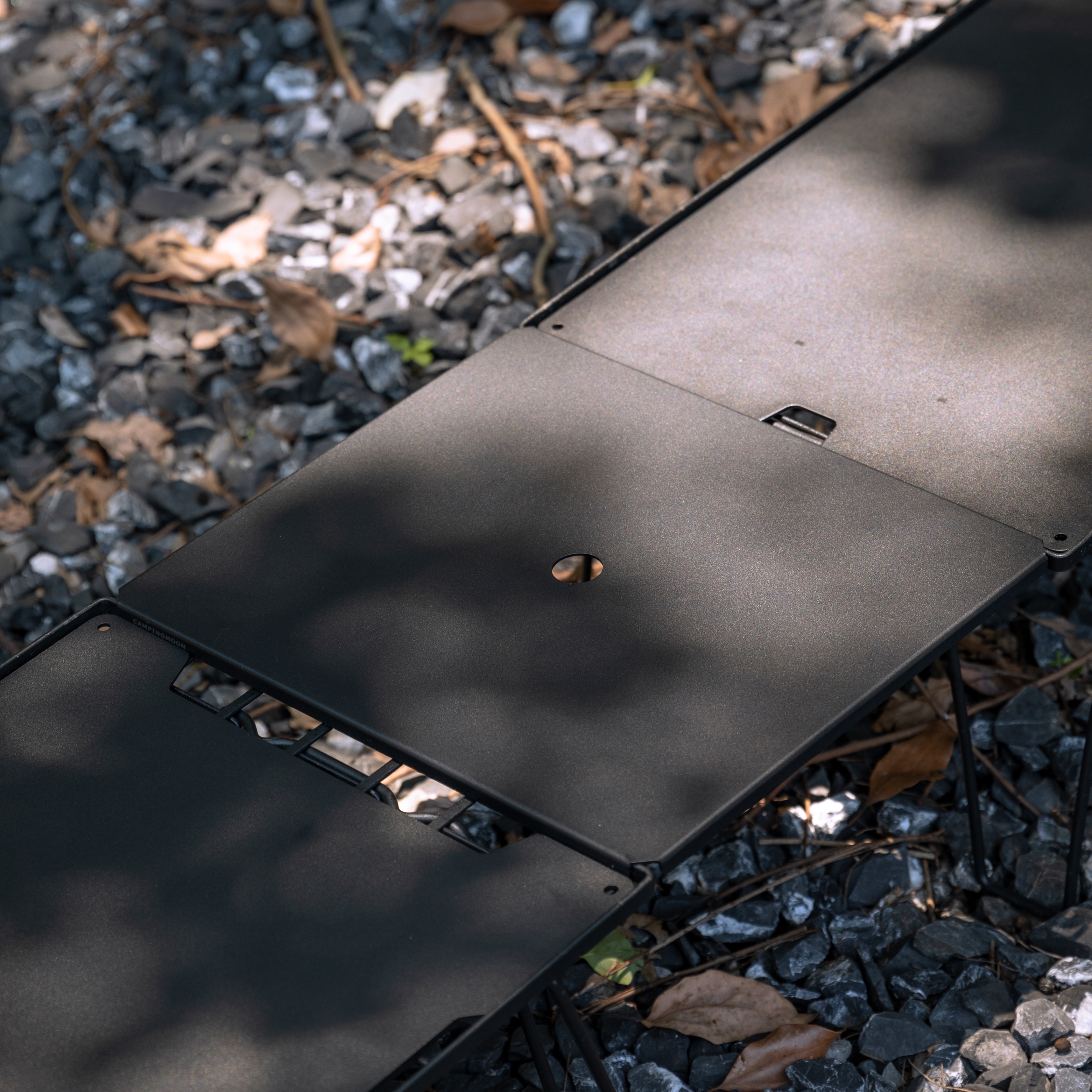 캠핑문 라이트 필드랙 연결 플레이트 (일자) T-2359-BK 이미지 7