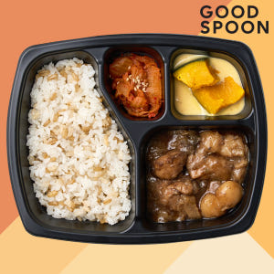 굿스푼 다이어트 식단 현미밥 닭가슴살 찜닭 외 59종 단백질 양많은 냉동... 맛있게 먹은 솔직 후기 - 상품 이미지 1