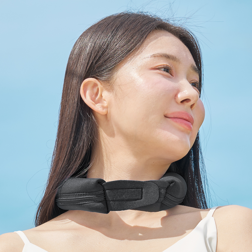 1+1 대용량 넥쿨러 400g 쿨넥 쿨스카프 쿨링 아이스 넥밴드 얼음 목걸이 골프 등산 - 상세 이미지 3