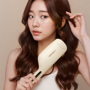 마르세이유 웨이브터치 물결고데기 블러쉬 컬 웨이브 볼륨 고데기 개봉기 | 실사용 후기 - 상품 이미지 2