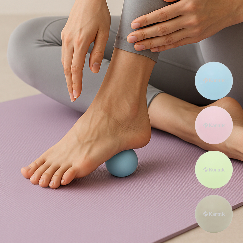 카르닉 실리콘 마사지볼 근육이완 스트레칭 지압
