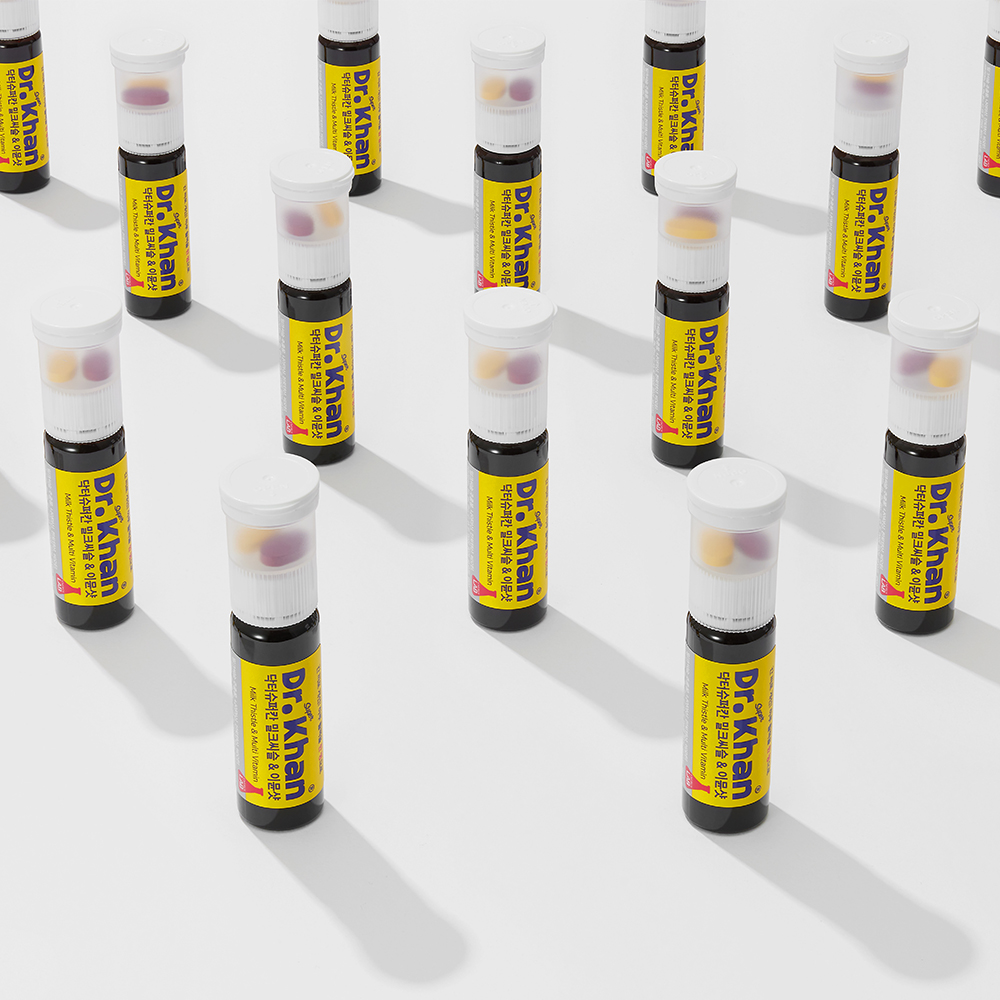 현빈 닥터슈퍼칸 밀크씨슬&멀티비타민 이뮨샷 3박스 21병입 3주분 종합비타민 미네랄 이미지 4