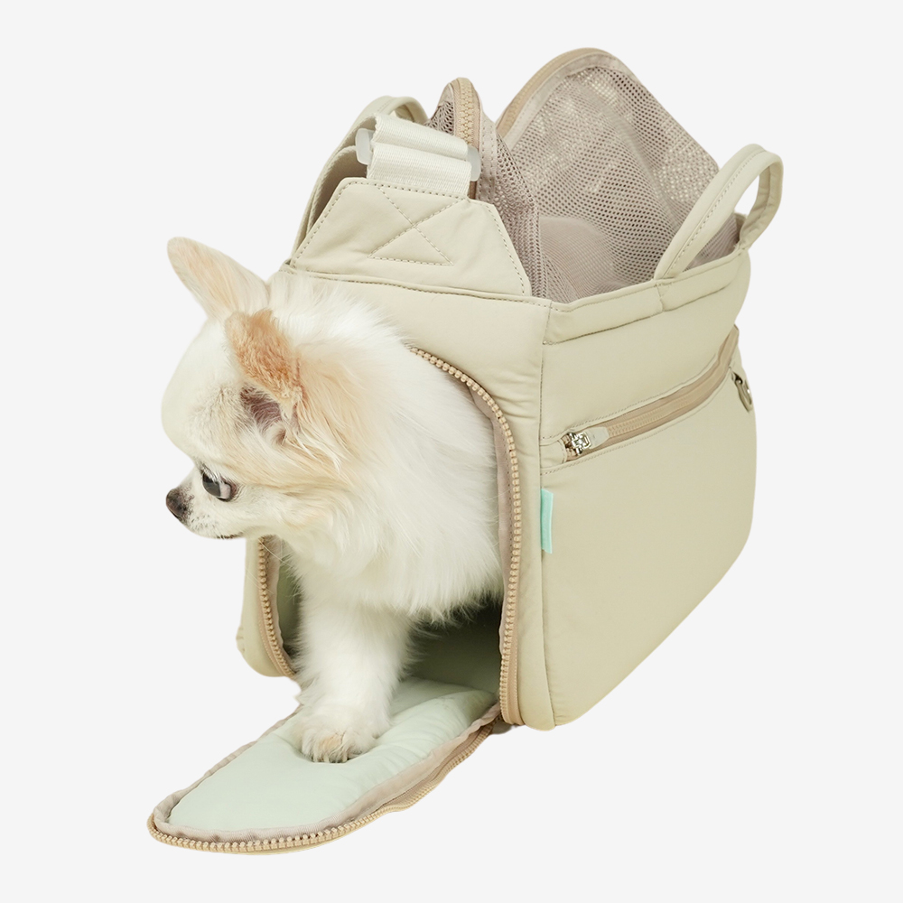 강아지 고양이 차량용 기내용 이동가방 산책 슬링백 - 메인 이미지