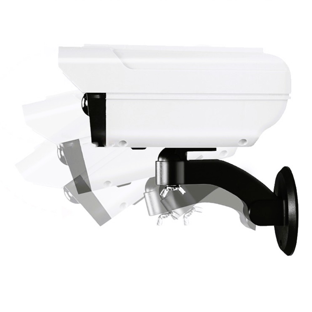 태양광 모형CCTV 가짜 감시카메라 방범 감지센서 LED 점멸 감시등 실외용 더미카메라 - 상세 이미지 2