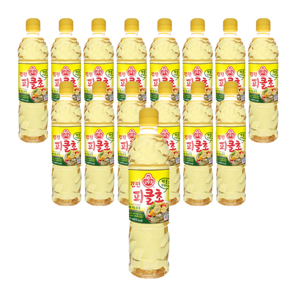 오뚜기 간편피클초 요리초 900ml, 15개 - 상품 이미지