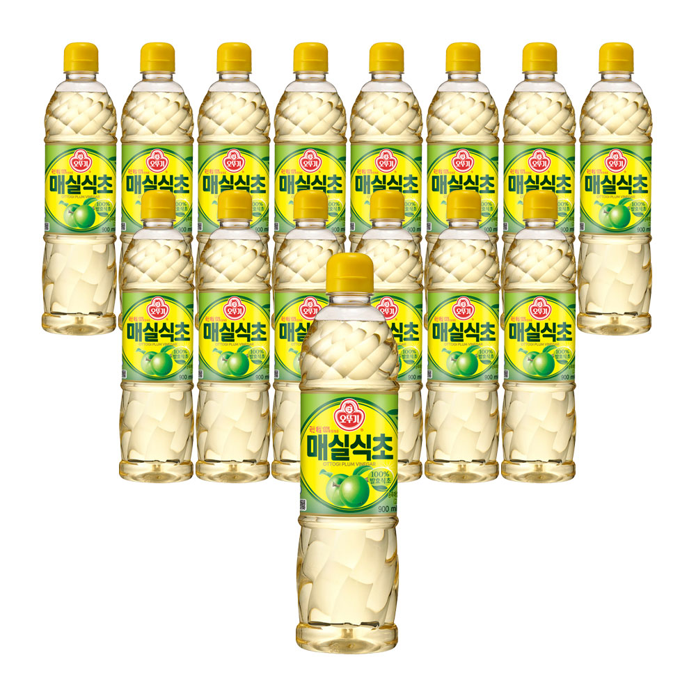 오뚜기 매실식초 900ml, 15개 - 상품 이미지