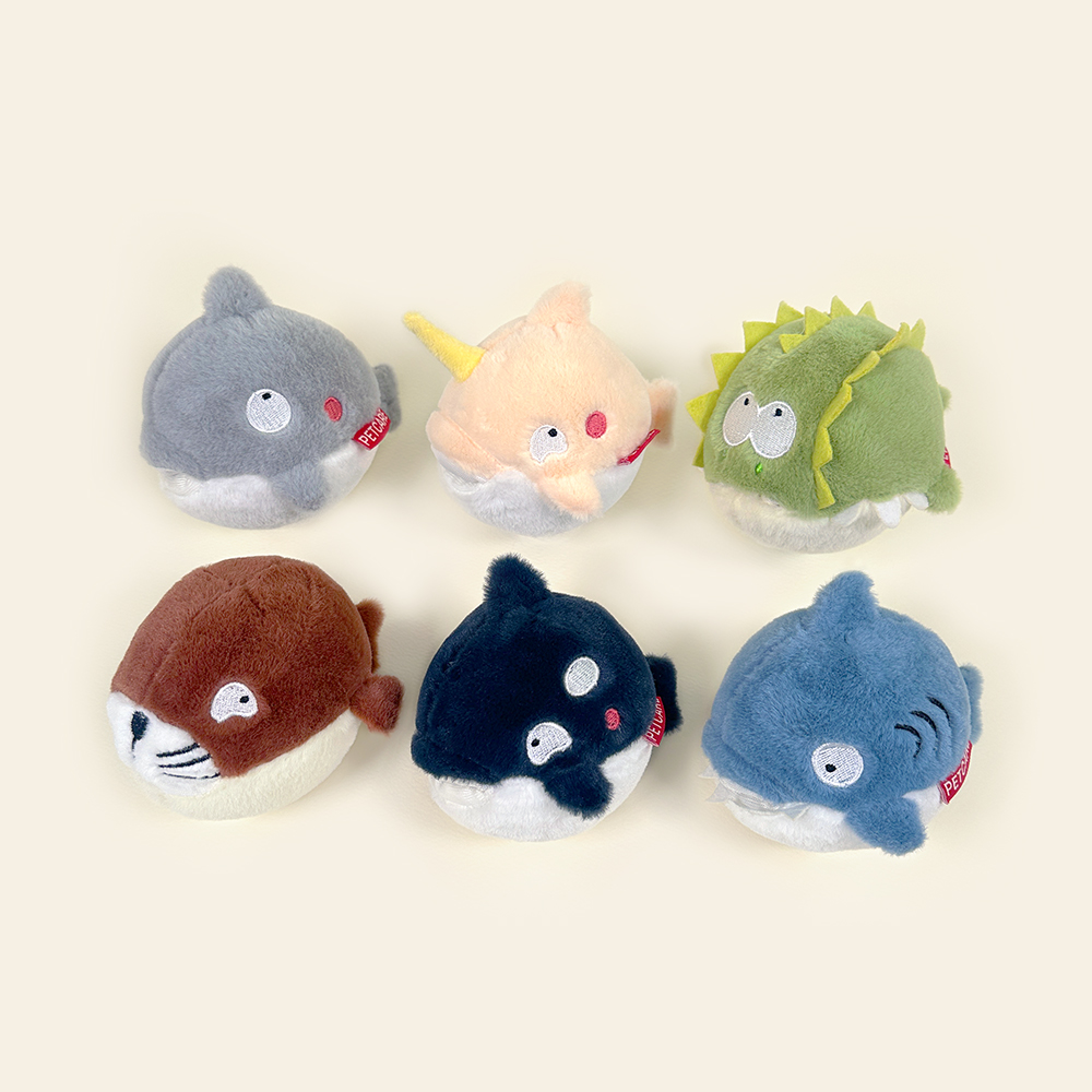 펫케어 강아지 삑삑이 노즈워크 장난감 킁킁탐험대 6개 세트