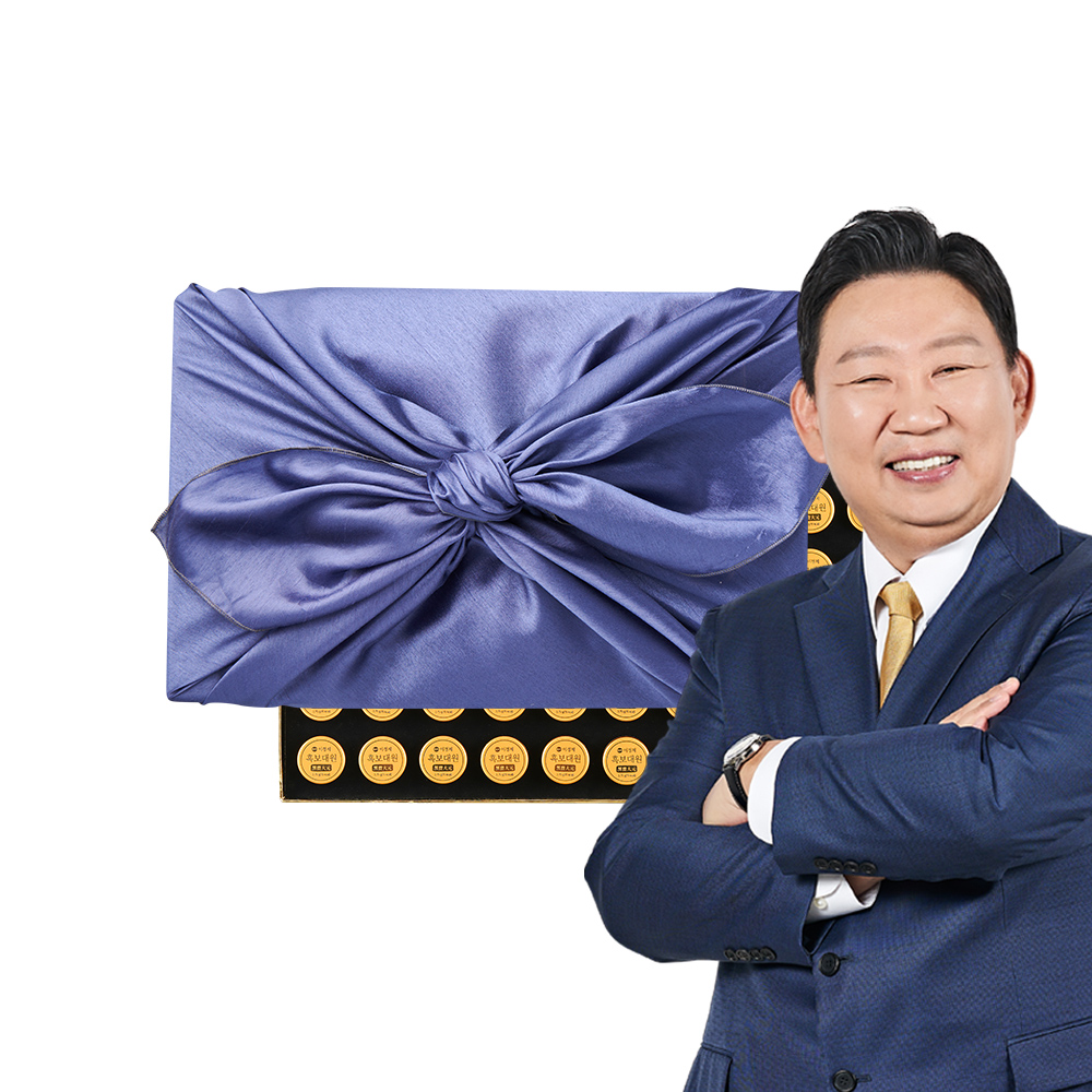 (보자기 포장) 이경제 흑보대원 흑염소 녹용 침향환 이경재 침향원 단 진액 선물용 쇼핑백 60환, 1개