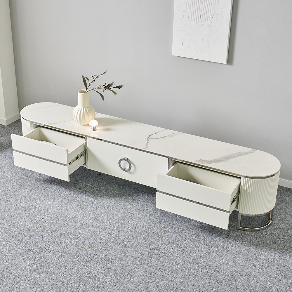 헤펜 2200 세라믹 티비다이 tv 서랍장 장식장 템바보드 거실장