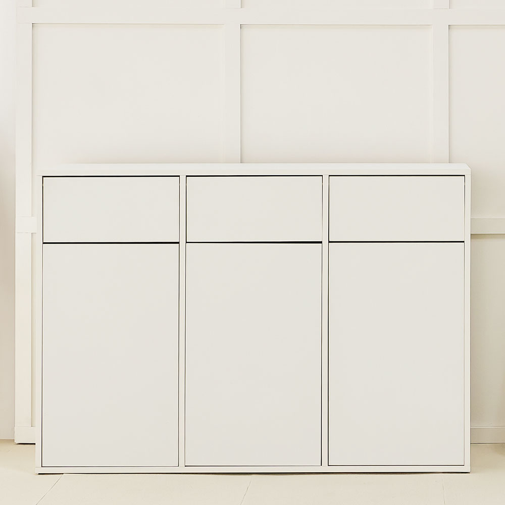 이지 슬림 재활용 분리수거함 수납장 2칸 800 가정용 업소용 쓰레기통