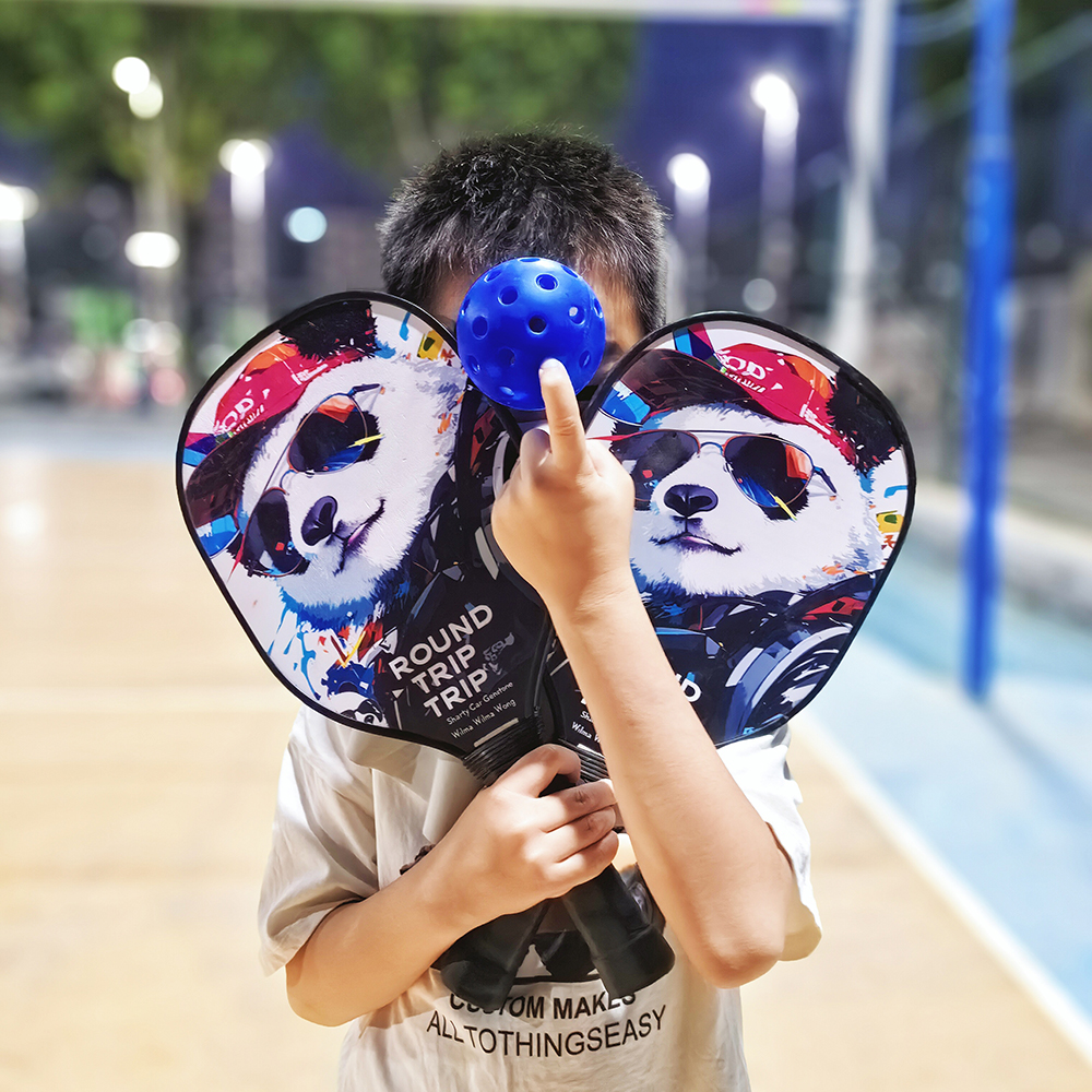 피클볼라켓 패들 세트 뉴스포츠 pickleball 안경소녀 입문용 초보자용 2인용 - 상세 이미지 5