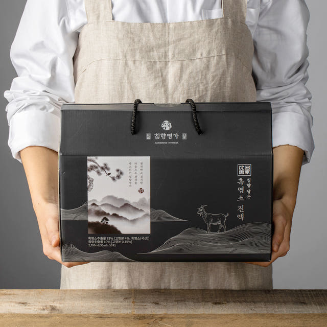 침향명가 흑염소진액 엑기스 토종 흑염소즙 흙염소 2700ml, 1개