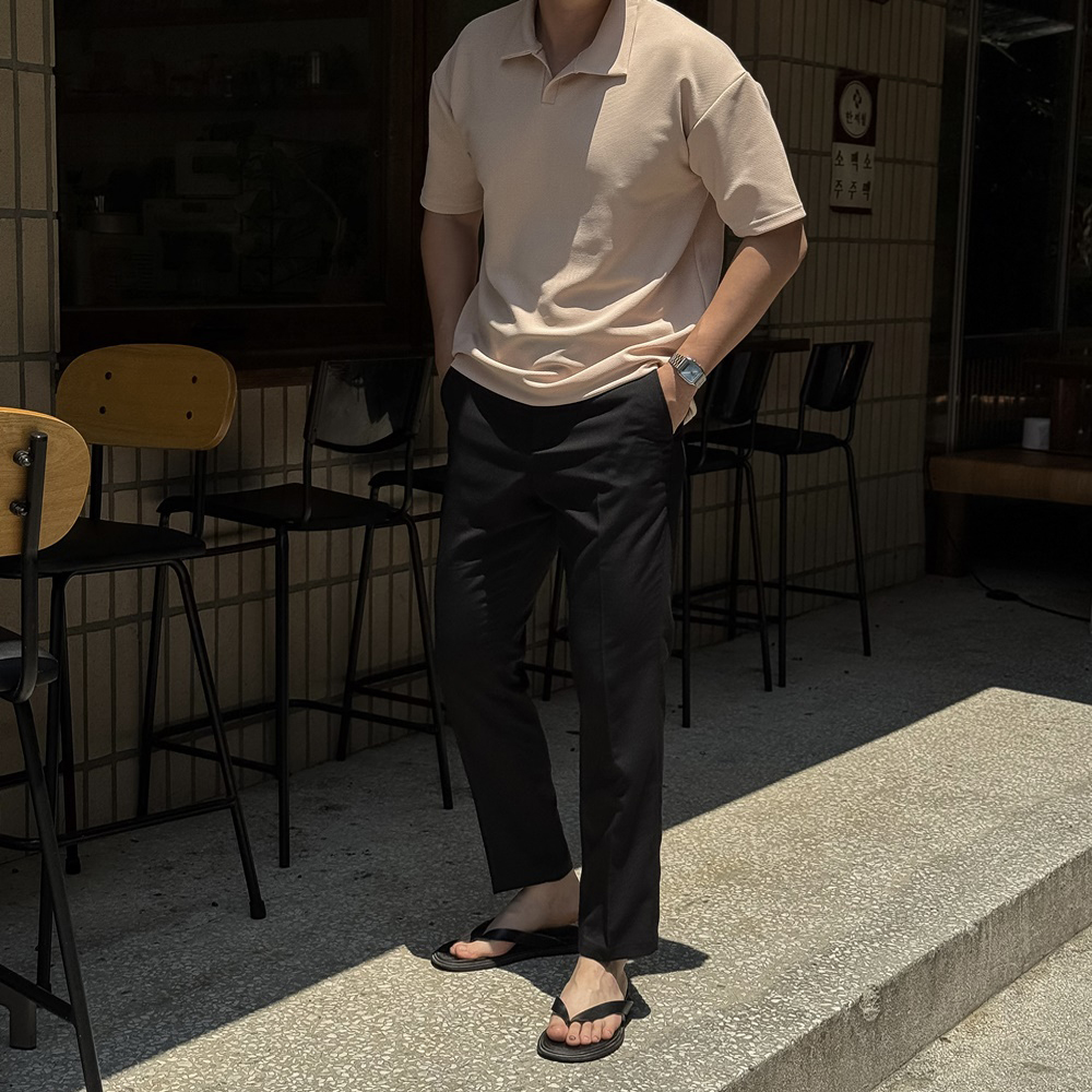 남자여름슬랙스 남자냉장고바지 쿨슬랙스 이미지 4