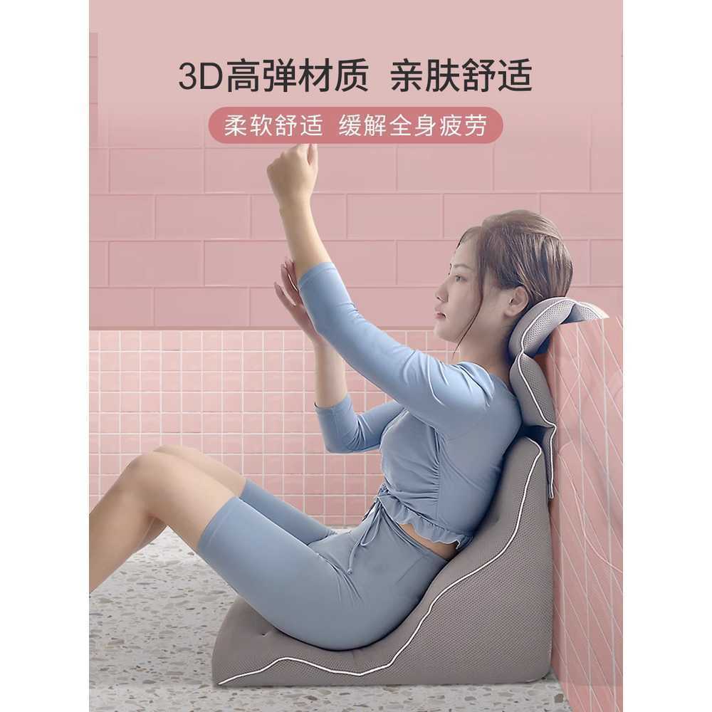 반신욕 등받이 욕조 배게 쿠션 목받침 스파 머리 방수 - 상세 이미지 2