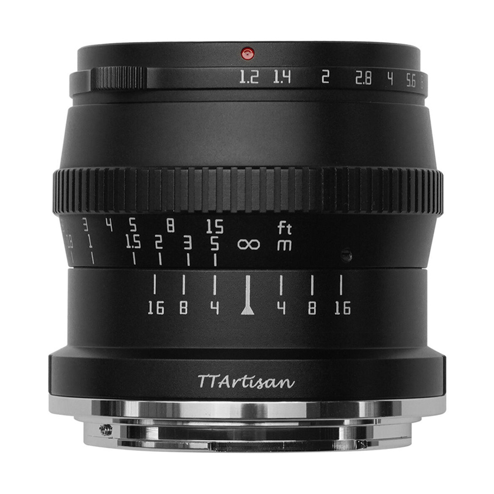 티티아티산 50mm F1.2 캐논 RF마운트 APS-C 렌즈 블랙 - 메인 이미지