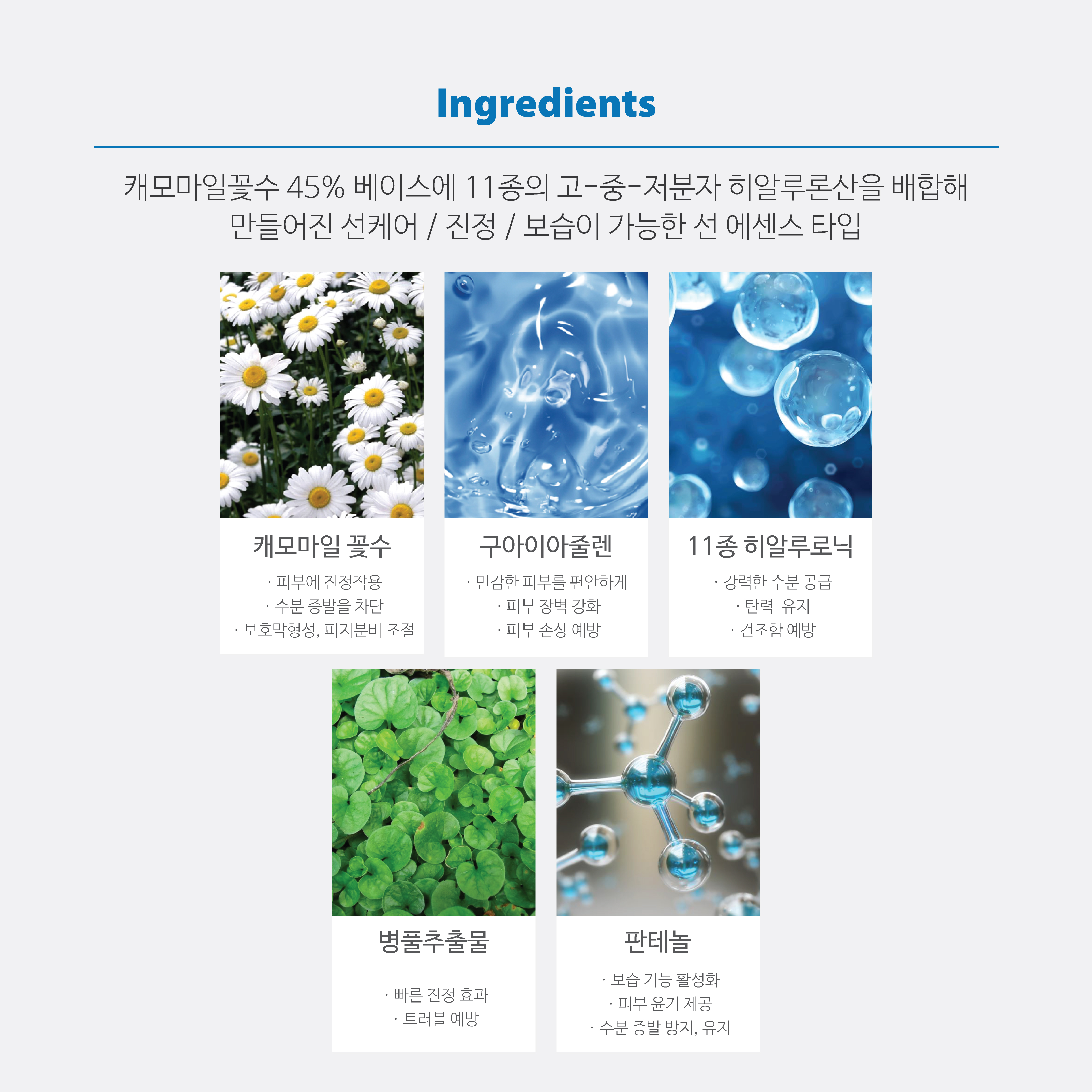 닥터상떼 아줄렌  수더 선크림 선에센스 75g  1+1  듀오세트 - 상세 이미지 5