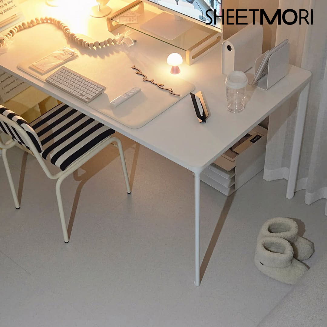 시트몰이 비접착식 데코타일 현관 바닥 베란다 타일 455x455x2mm, 샌드 라이트, 16장