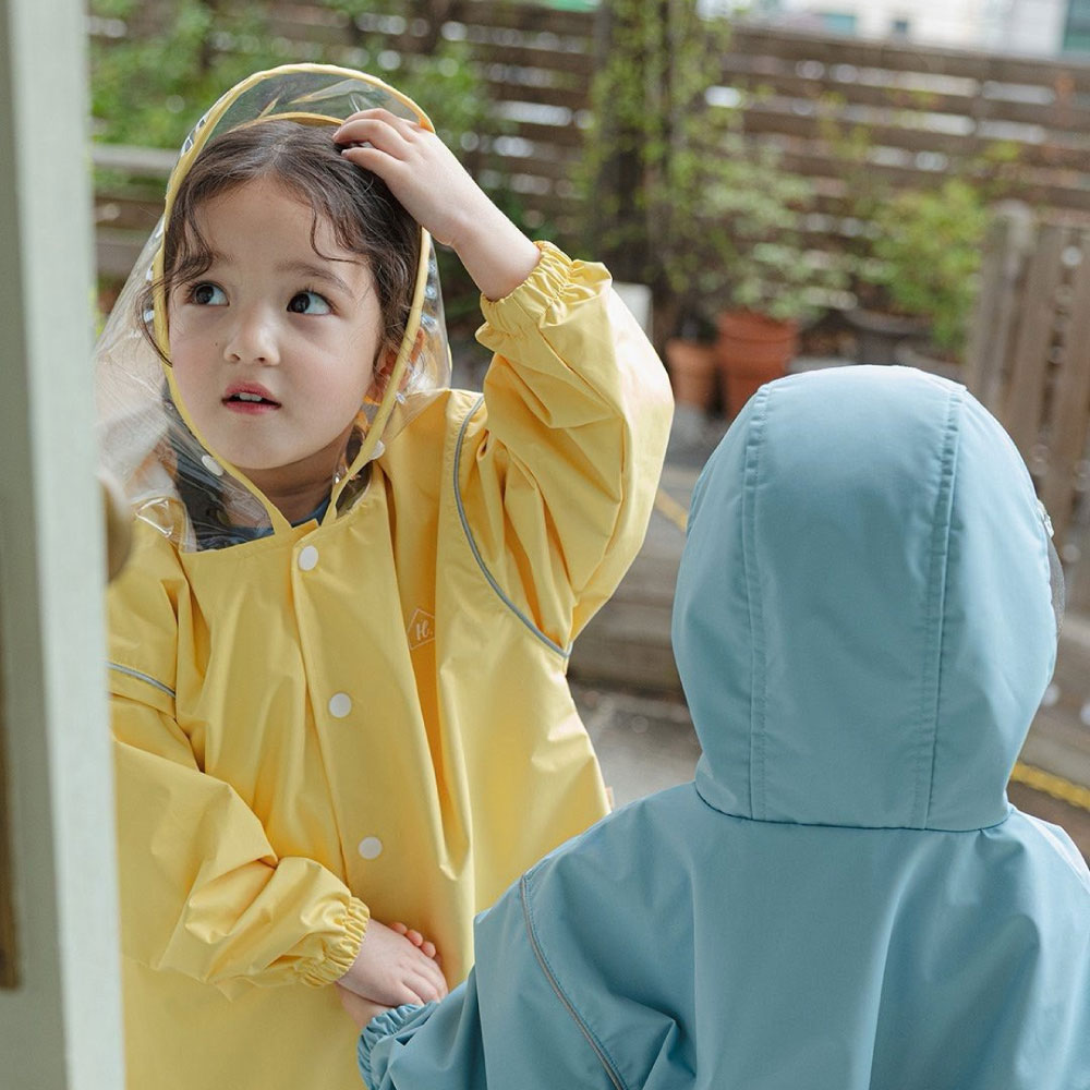 아기우비 여아 남아 우비 키즈 유아 레인코트 아동 돌 아기 판초 - 상세 이미지 5